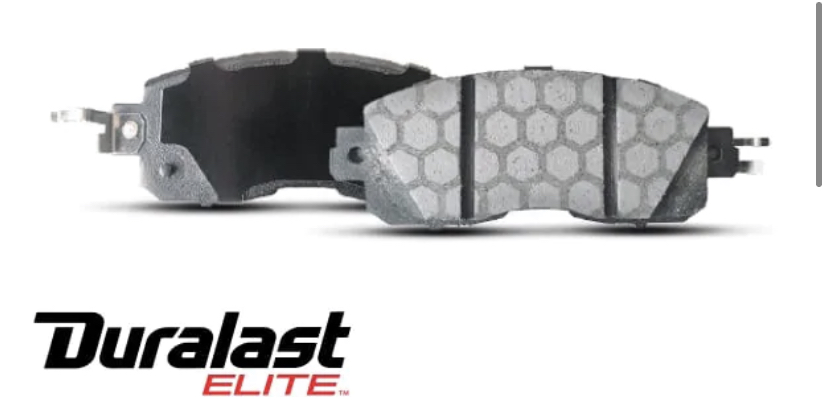 Premium brake pad and rotor option